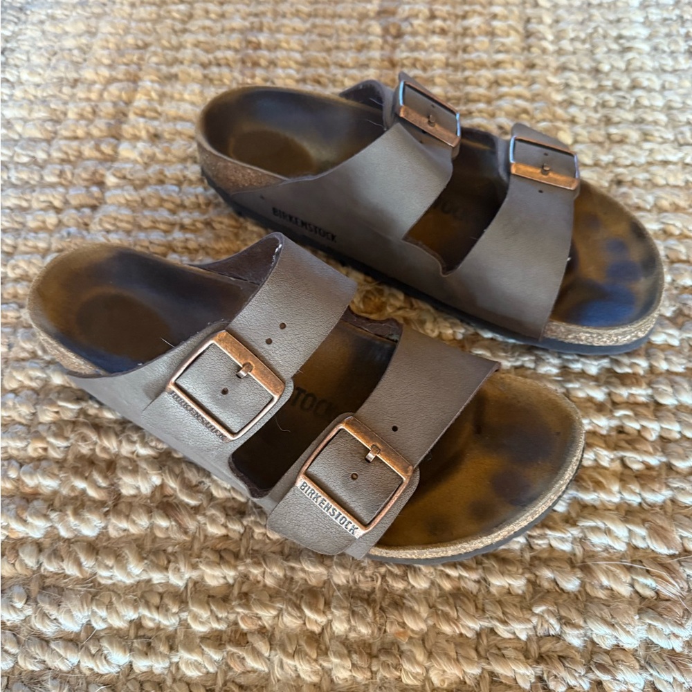 Birkenstock Tan Leather Sandals